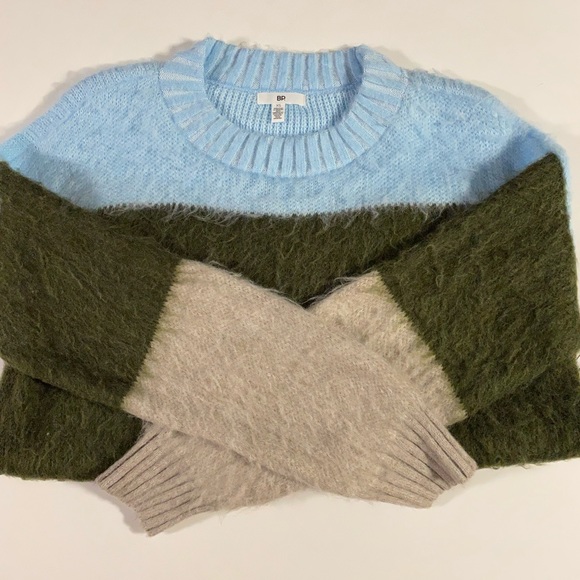 BP. Oversize Brushed Striped Pullover - Picture 4 of 6